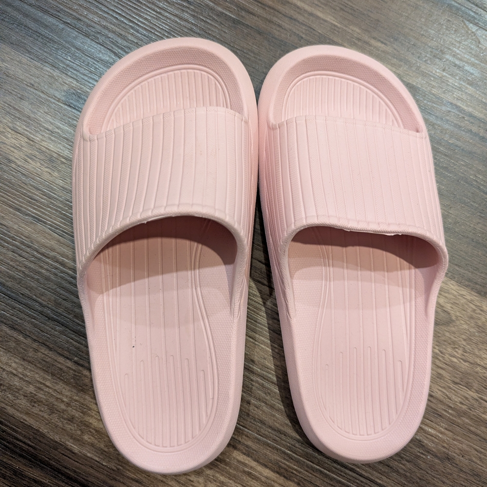Pink Slide Sandals